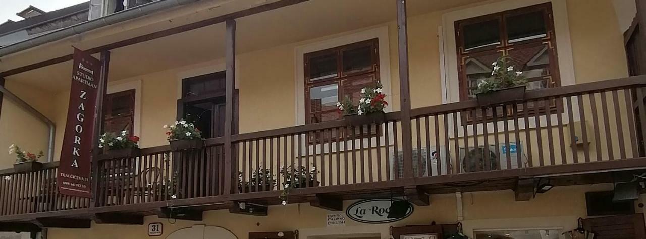 Studio Apartment Zagorka Tkalciceva Street Zágráb Kültér fotó